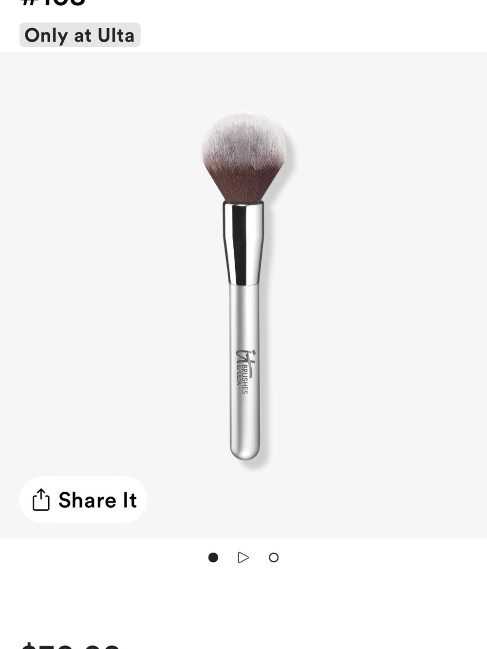 It Cosmetics Air Brush Powder Wand Brush